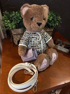 Kate spade Katey 3D Teddy Bear Crossbody Bag NWT